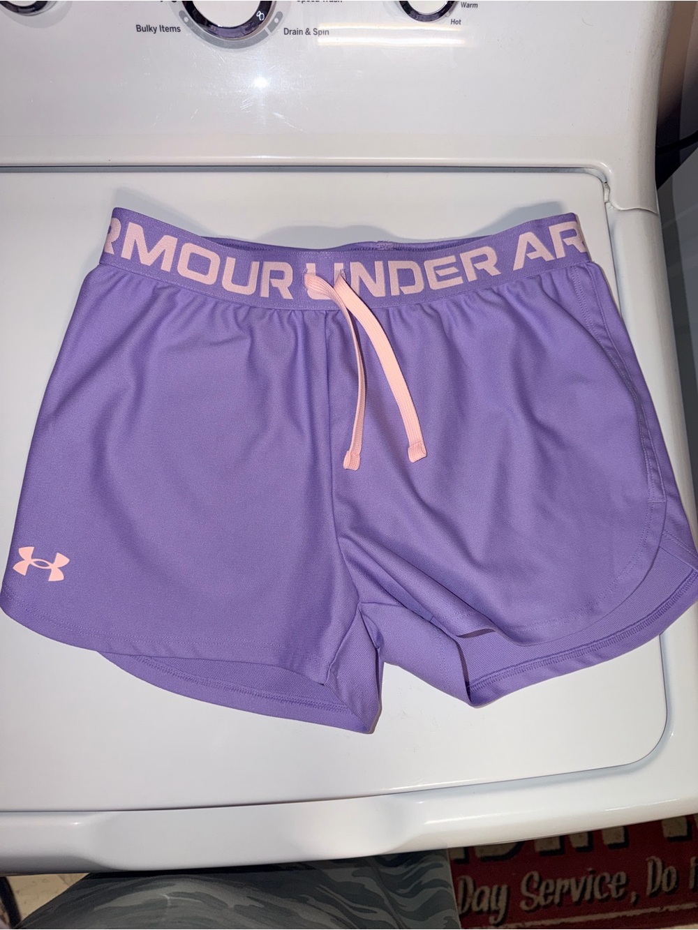 Under Armour Purple shorts-Girls